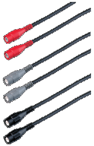fluke-pm9092-001-50-ohm-coaxial-bnc-cable-set-3-x-0-5m
